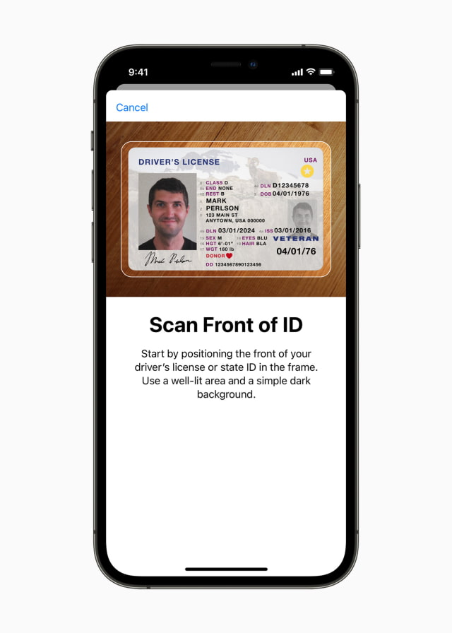 Apple Announces First States to Offer Digital Driver's Licenses and State IDs in Wallet