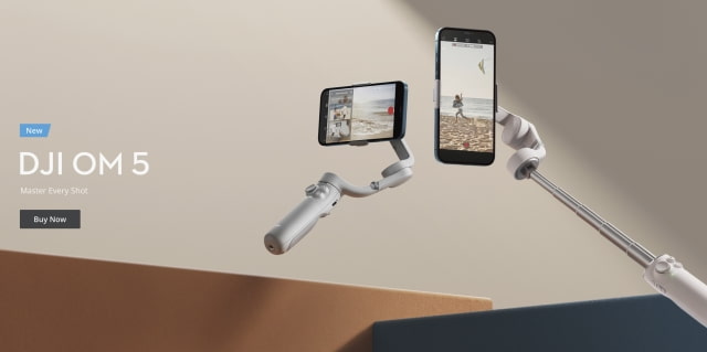 DJI Releases New OM 5 Smartphone Stabilizer With Built-in Selfie Stick [Video]