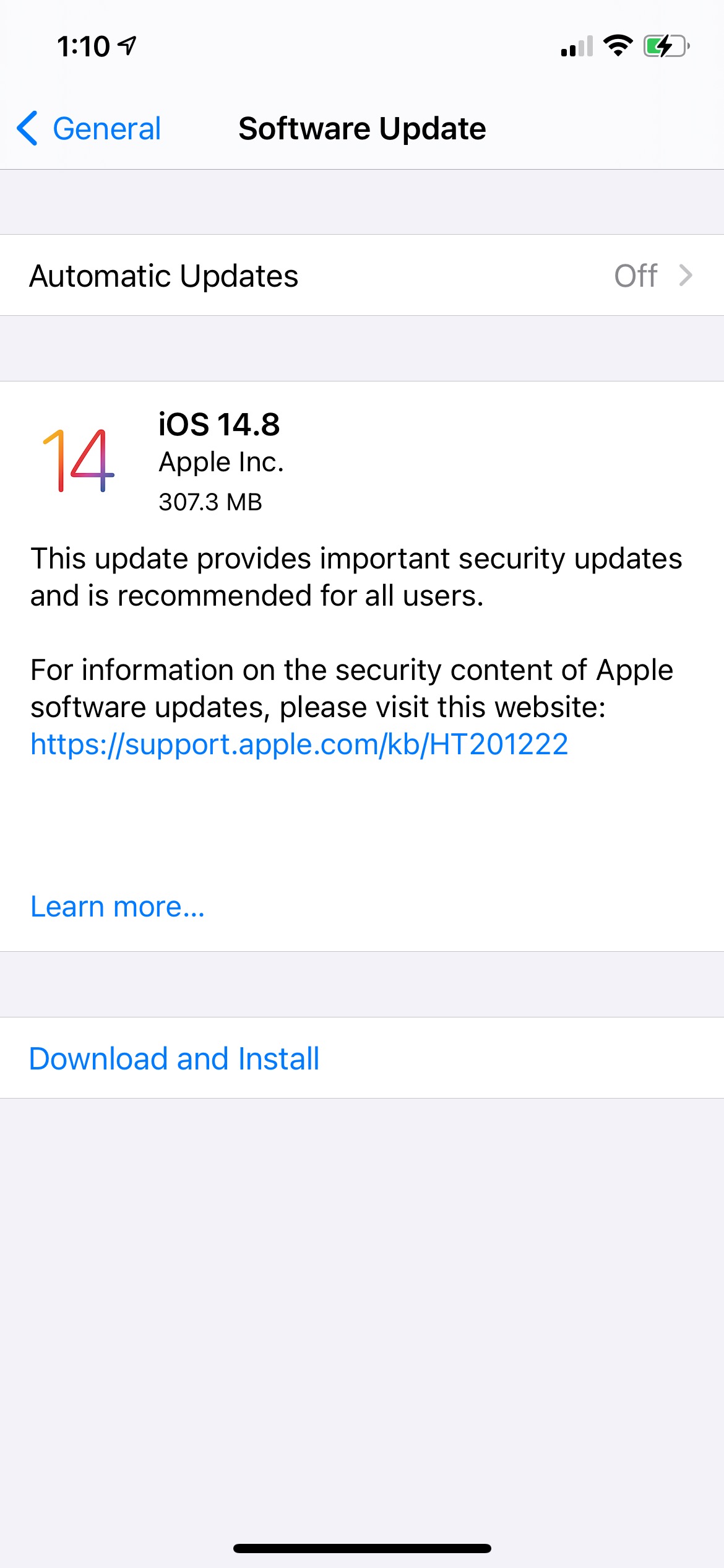 Apple Releases iOS 14.8 and iPadOS 14.8 [Download]