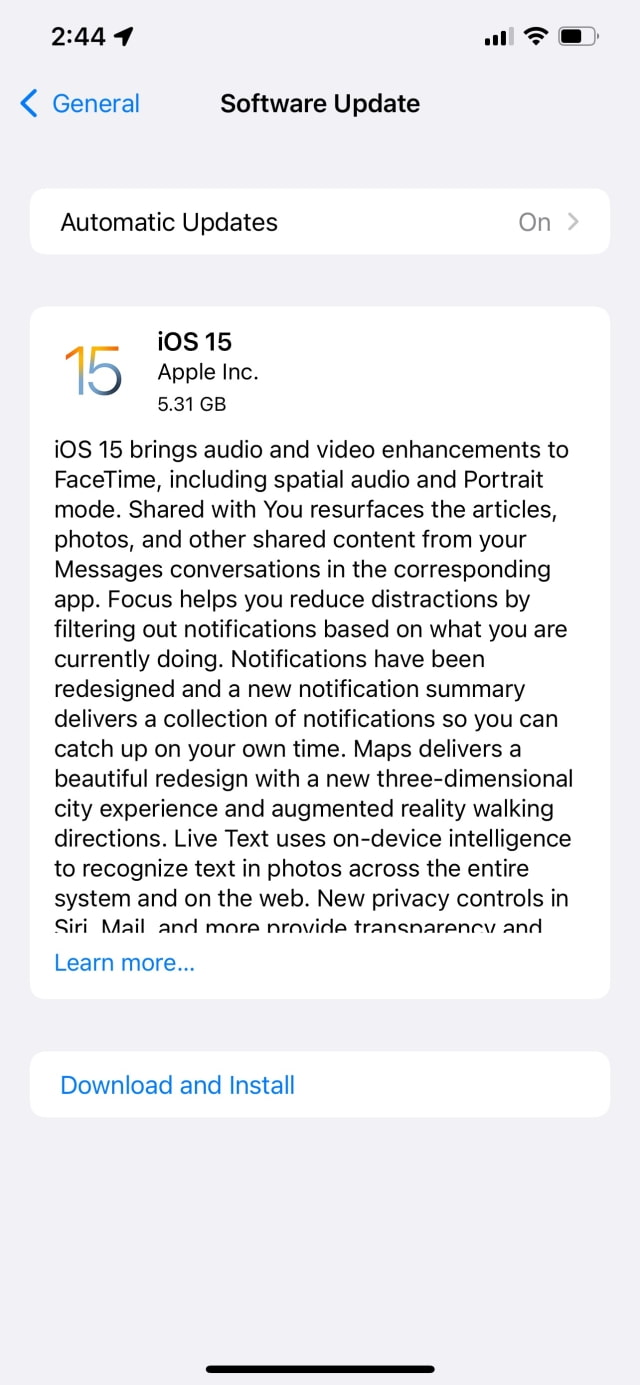 Apple Releases iOS 15 Release Candidate and iPadOS 15 Release Candidate to Developers [Download]