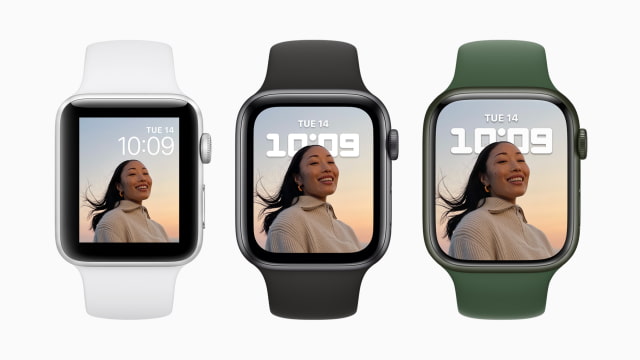 Apple Watch Series 7 Bands Confirm 41mm and 45mm Display Sizes