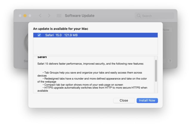 Apple Releases Safari 15 for macOS [Download]