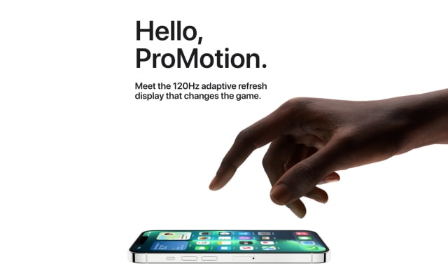 Developers Will Be Able to Take Full Advantage of ProMotion on iPhone 13 Pro With Plist Entry