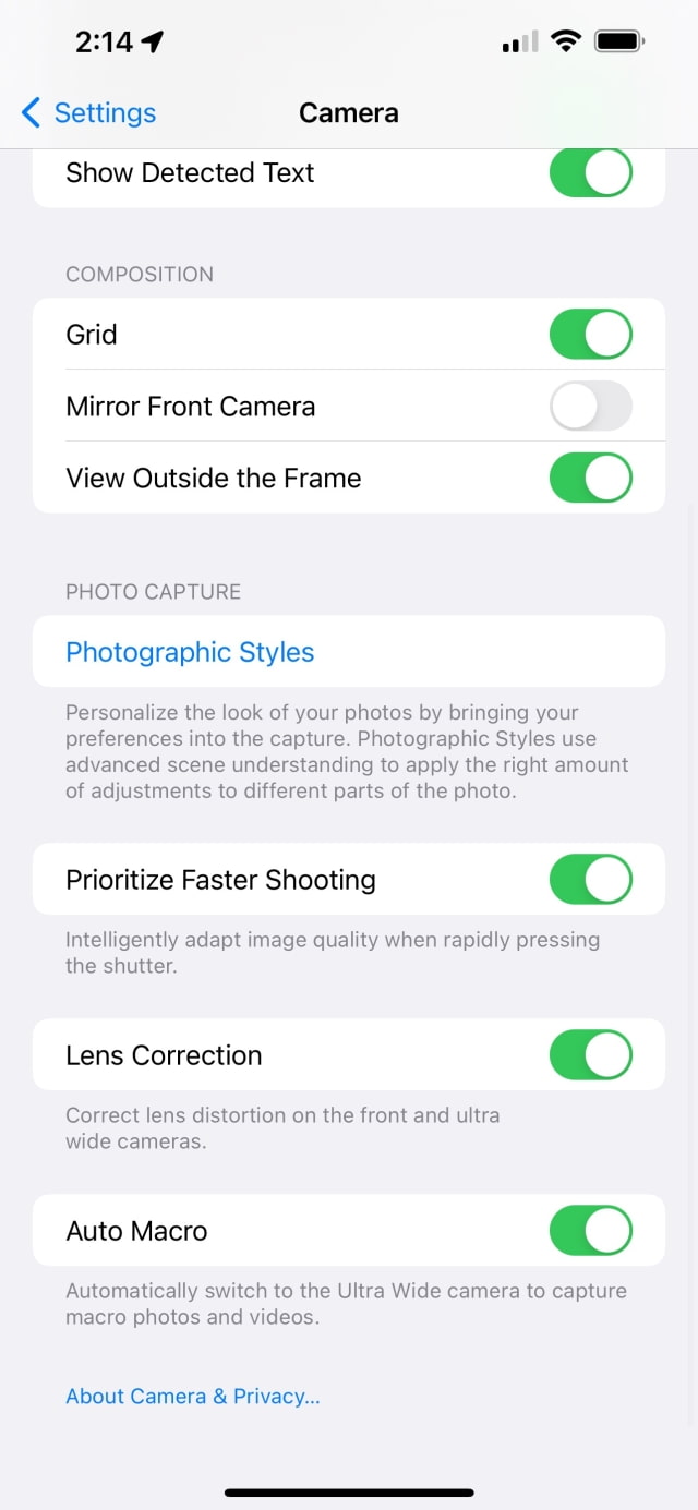 iOS 15.1 Beta 3 Adds ProRes Support, Auto Macro Toggle