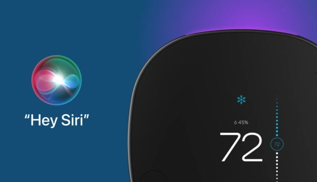 Ecobee SmartThermostat Gets &#039;Hey, Siri&#039; Support