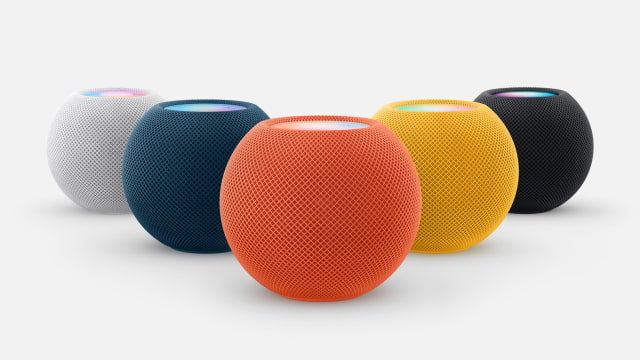 Apple Announces HomePod Mini in Three New Colors