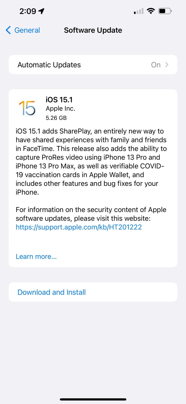 Apple Releases iOS 15.1 RC and iPadOS 15.1 RC to Developers [Download]