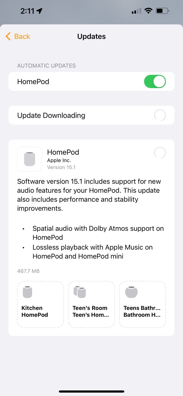 HomePod Gets Support for Spatial Audio With Dolby Atmos, Lossless Playback With Apple Music