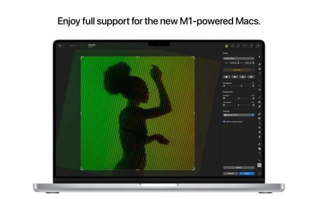 Pixelmator Pro Updated With macOS Monterey Support, 28 Image Editing Actions for Shortcuts, Split Comparison View, More