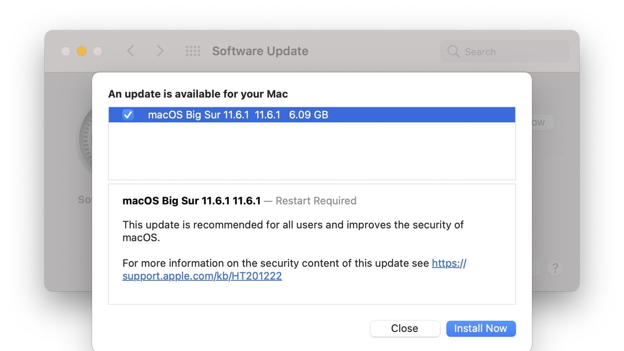 apple releases macos big sur 11 6 1 download iclarified