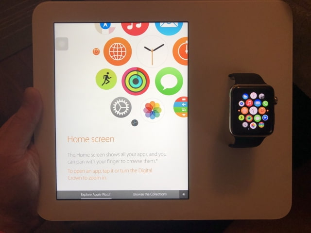 Apple Watch Demo Unit Contains Logo Image for &#039;Apple Watch Pro&#039;