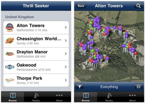 Thrill Seeker 2.0 Enhances Theme Park Visits