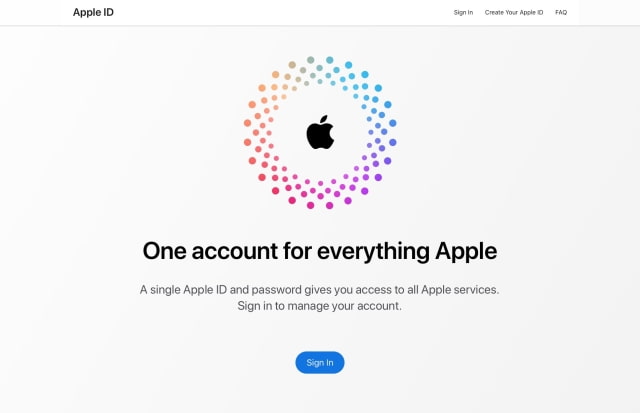 Apple Redesigns Its Apple ID Website