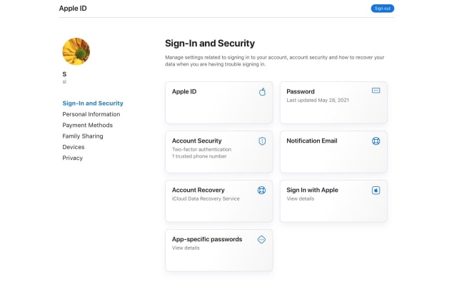 Apple Redesigns Its Apple ID Website
