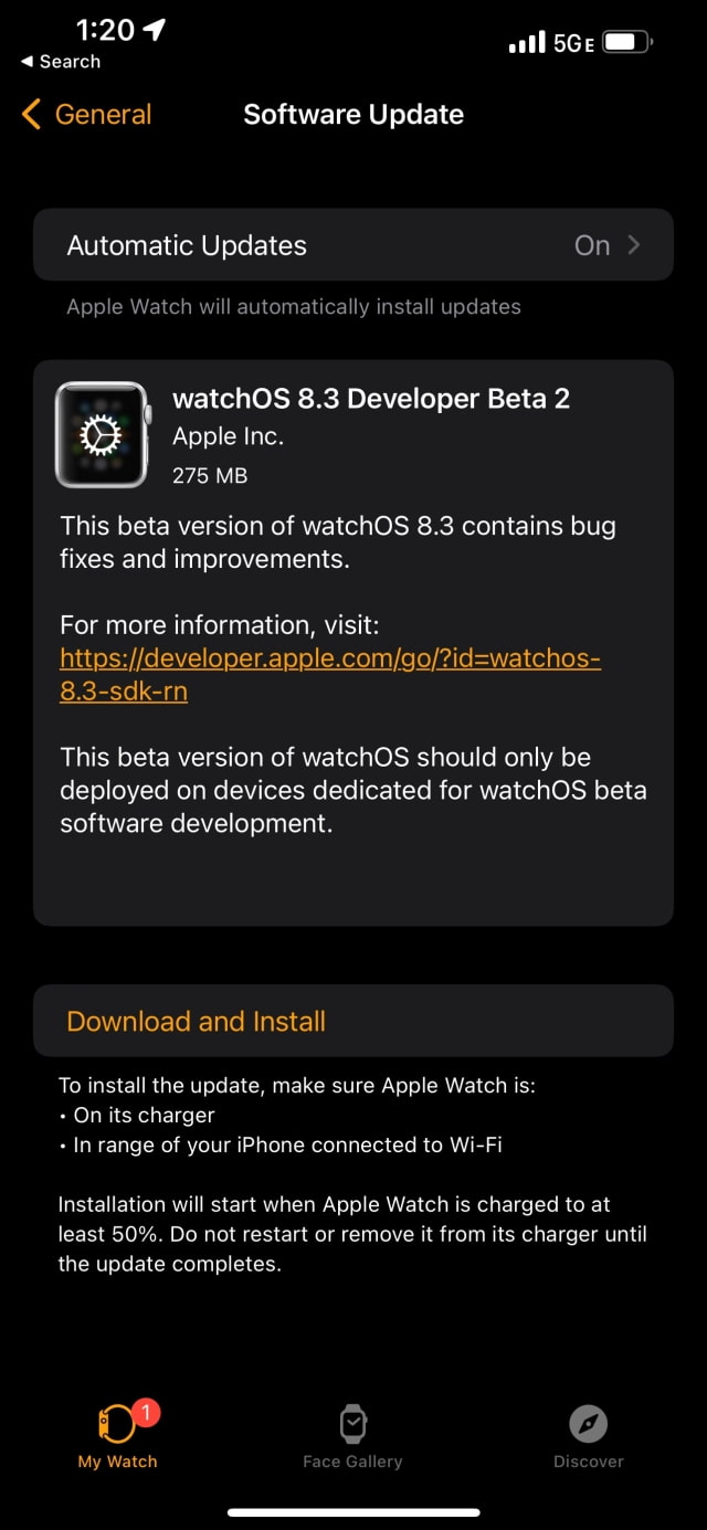 Apple Seeds watchOS 8.3 Beta 2 to Developers [Download]