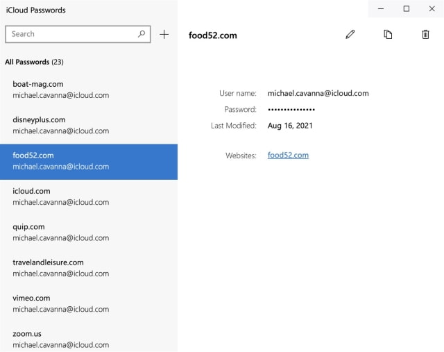 Apple Releases iCloud 13 for Windows With Support for ProRes Video, ProRaw Photos, Strong Password Generation