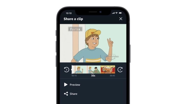 You Can Now Share Clips From Amazon Prime Video Using Your iPhone