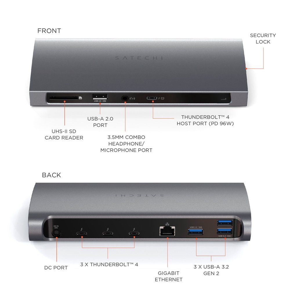 Satechi Unveils New Thunderbolt 4 Dock for Mac [Video]