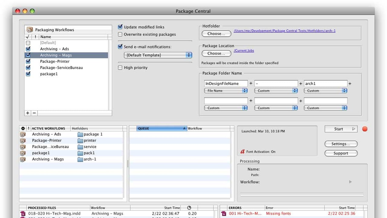 Indesign Packaging Package Central for InDesign File Packaging Automation - iClarified