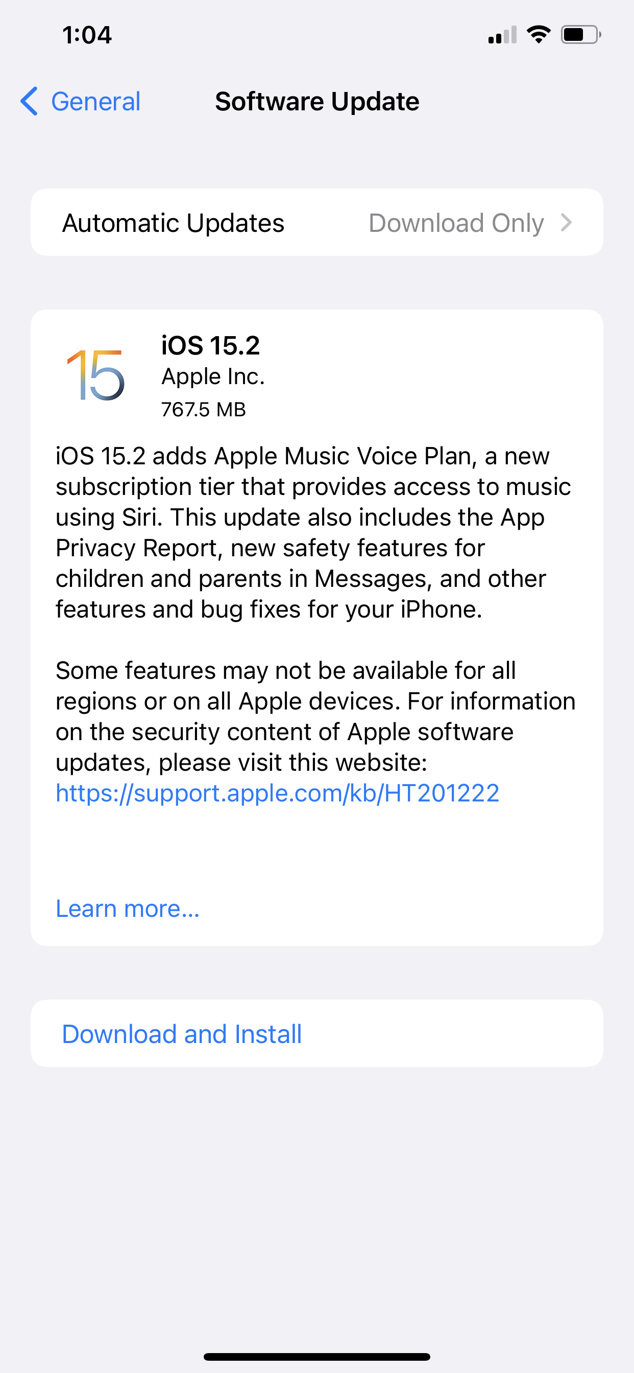 Apple Releases iOS 15.2 and iPadOS 15.2 With Apple Music Voice Plan, App Privacy Report, More [Download]