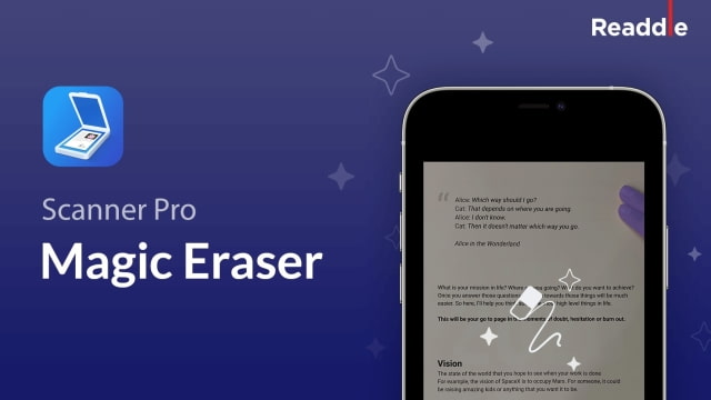 Readdle Scanner Pro Updated With Magic Eraser