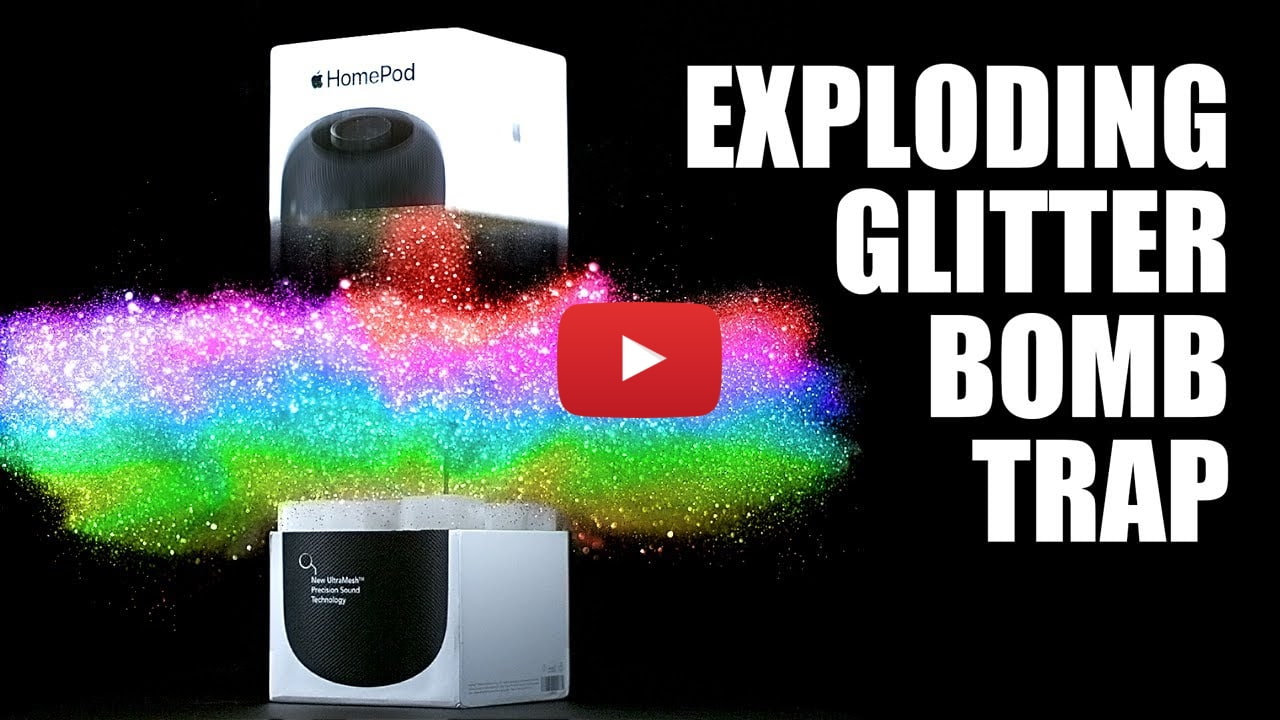 Mark Rober Creates HomePod Glitter Bomb 4.0 to Catch Package Thieves