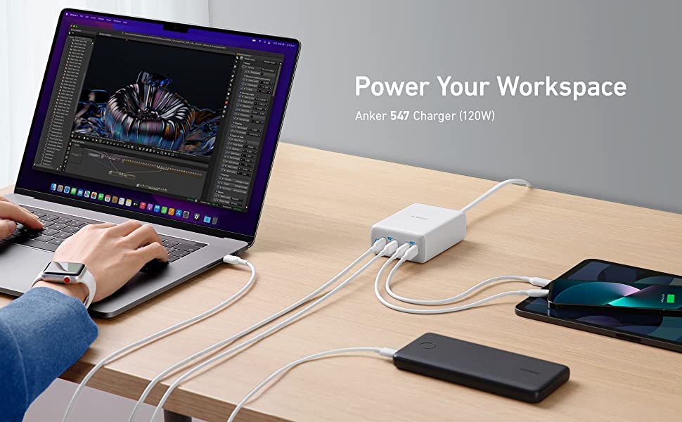 Anker Debuts 4-Port 120W PowerPort III Charging Station