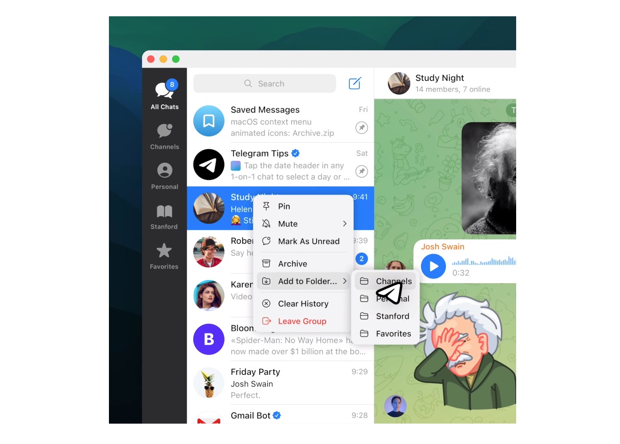 Telegram Messenger Gets Updated With Reactions, Message Translation, Hidden Text (Spoilers), More