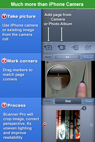 Scanner Pro for iPhone Adds Page Edge Detection, Image Stabilization