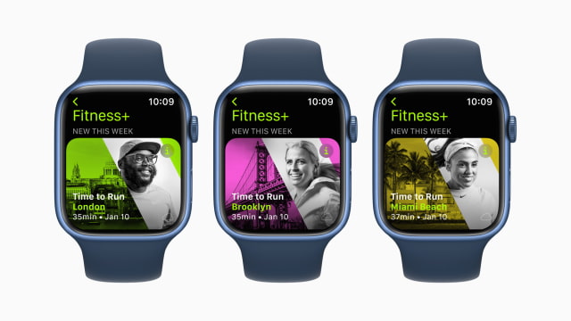 Apple Fitness+ Announces Collections and Time to Run