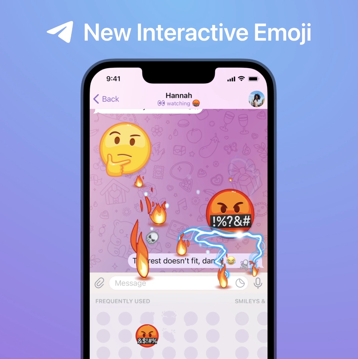 Telegram Messenger Gets Video Stickers, Better Reactions, More