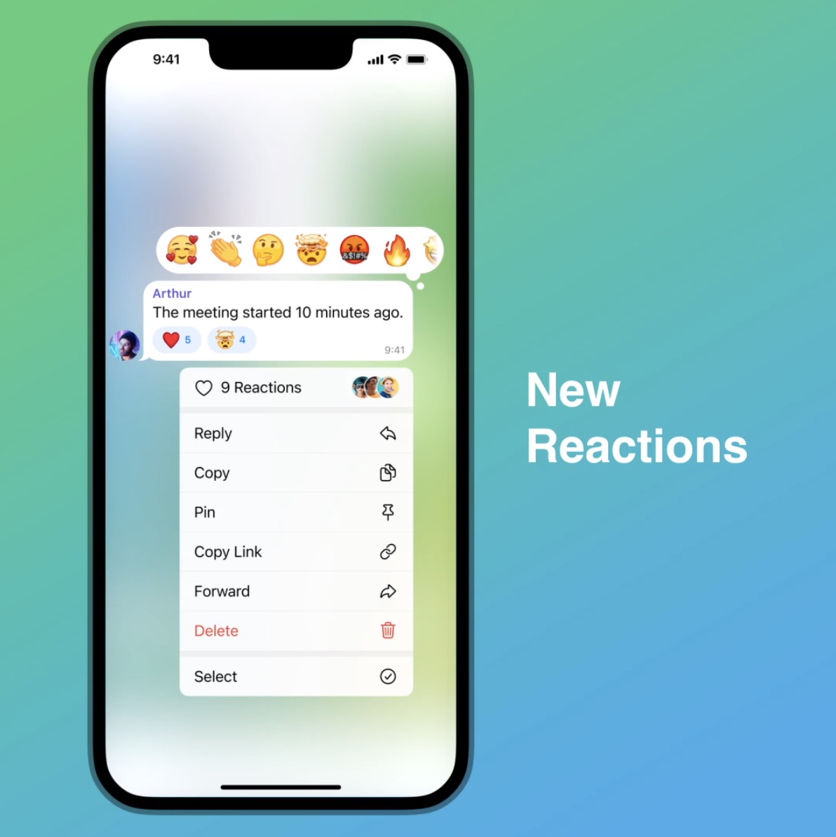 Telegram Messenger Gets Video Stickers, Better Reactions, More