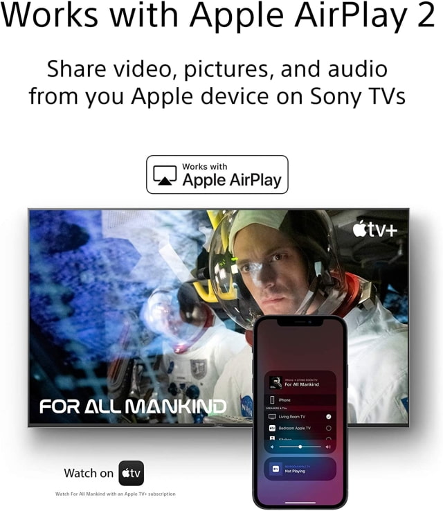 Sony X85J 65-inch 4K Smart TV With Apple TV and AirPlay 2 On Sale for $402 Off [Deal]