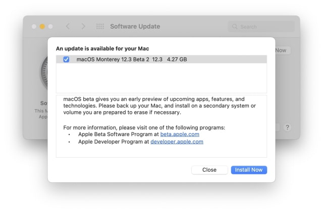 Apple Releases macOS Monterey 12.3 Beta 2 [Download]