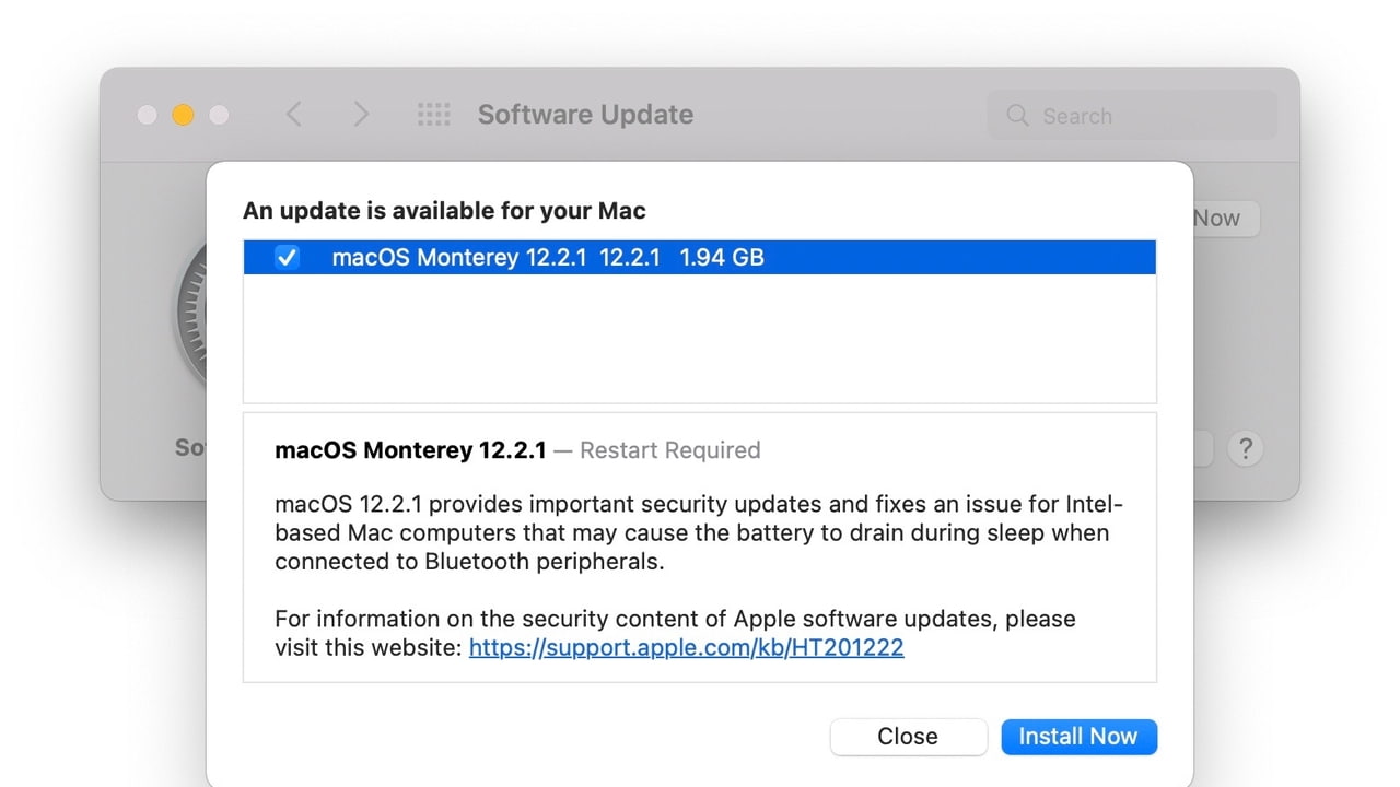 Apple Releases macOS Monterey 12.2.1 to Fix Battery Drain Issue ...