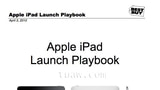 Leaked Images of Best Buy iPad Launch Playbook