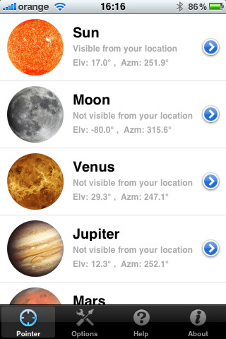 Star Pointer Helps You Locate Planets With Your iPhone