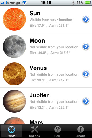 Star Pointer, iPhone&#039;unuzla Gezegenleri ve Yıldızları Kolayca Bulmanızı Sağlıyor