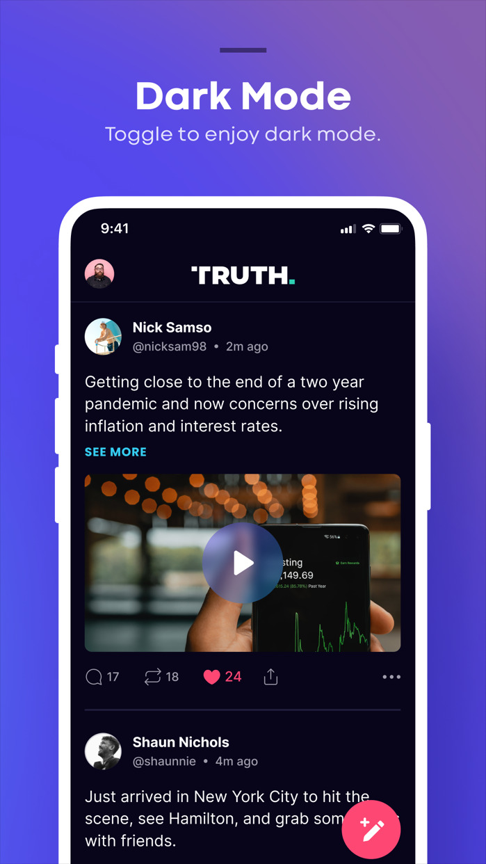 Trump&#039;s Truth Social App Now Available for iPhone