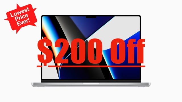 New 16-inch M1 MacBook Pro On Sale for $200 Off [Lowest Price Ever]