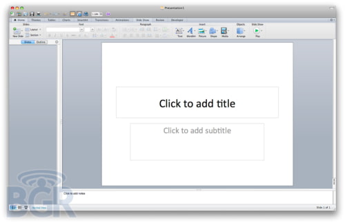 First Screenshots of Microsoft Office 2011 for Mac