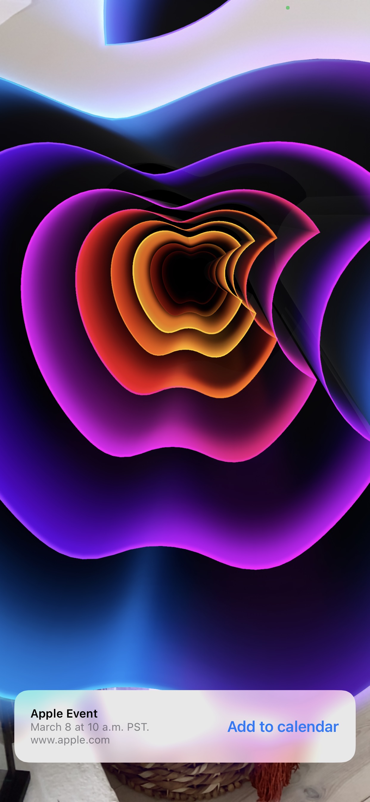 Apple March 8 Event Page Features AR Easter Egg