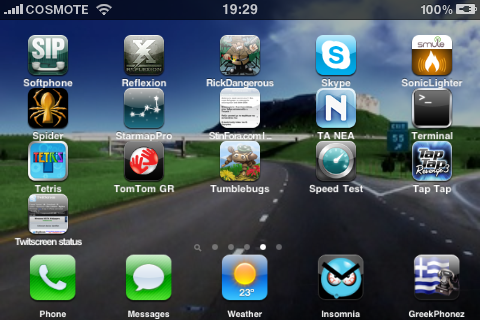 SpringBoard Rotator Enables Landscape Mode On Your iPhone Home Screen