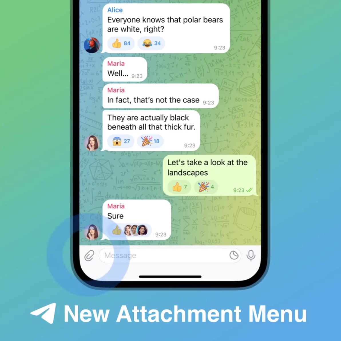 Telegram Messenger Gets Updated With New Download Manager, Attachment Menu, More