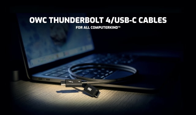 OWC&#039;s New Thunderbolt 4 USB-C Cable is Way Cheaper Than Apple&#039;s