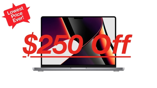 New 14-inch MacBook Pro On Sale for $250 Off [Lowest Price Ever]