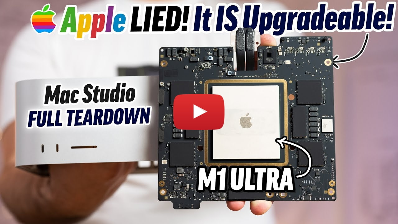 Polisoft Reference Mac Studio Teardown Reveals Two SSD Slots for Upgradeable Storage ...