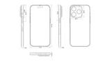 Alleged iPhone 14 and iPhone 14 Pro Schematics Reveal Dimensions