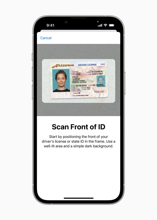 Apple Launches Arizona Driver License and State ID in Wallet