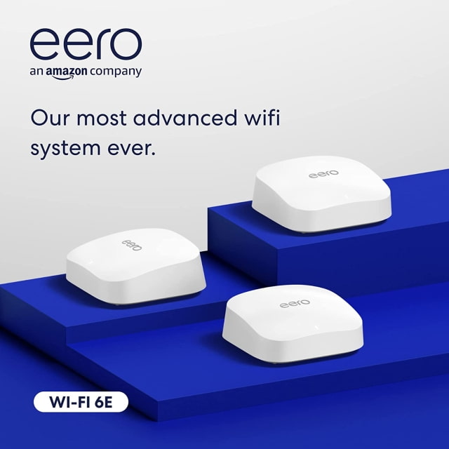 Eero Unveils Faster &#039;Eero Pro 6E&#039; and &#039;Eero 6+&#039; Mesh Wi-Fi Systems